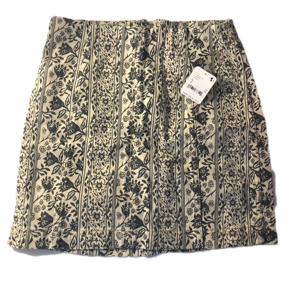 NWT Free People Modern Femme Denim Miniskirt - Picture 2 of 4